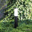 Stilo Black Steel Pathway Light-21802117