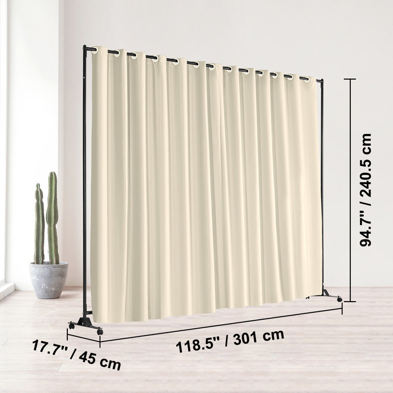Cloison suspendue Rait, Beige