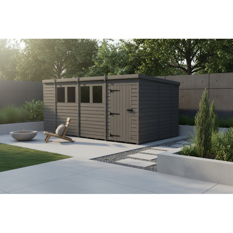 15x8 Pent Composite Shed