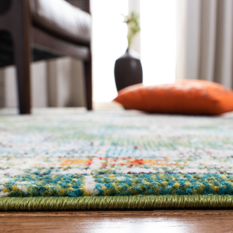 Madison Performance Oriental Rug, Round 5'