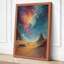 Desert Under Cosmic Sky Fantasy & Sci-Fi - Wrapped Canvas-1597991159-1597991693