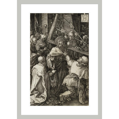 «Bearing of the Cross» par Albrecht Dürer, impression giclée sur cadre