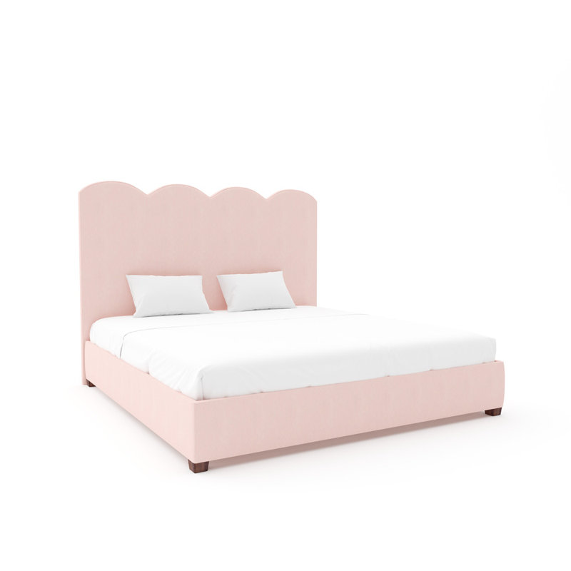 Starmount Upholstered Bed, Weathered, Maestro Ultra Performance Burlap, Full / Double