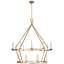 Chapman & Myers Darlana Two-Tier Chandelier-44746043-44746045