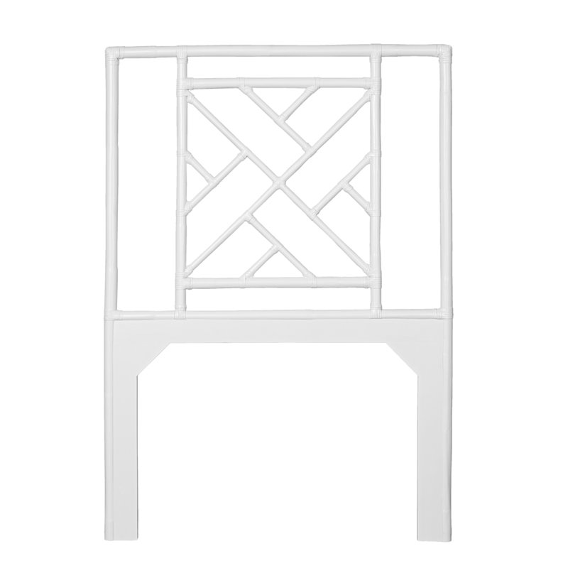 Alden Open-Frame Headboard, Twin, White