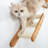 Wall Mounted Solid Wood Cat Ladder and Climbing Steps