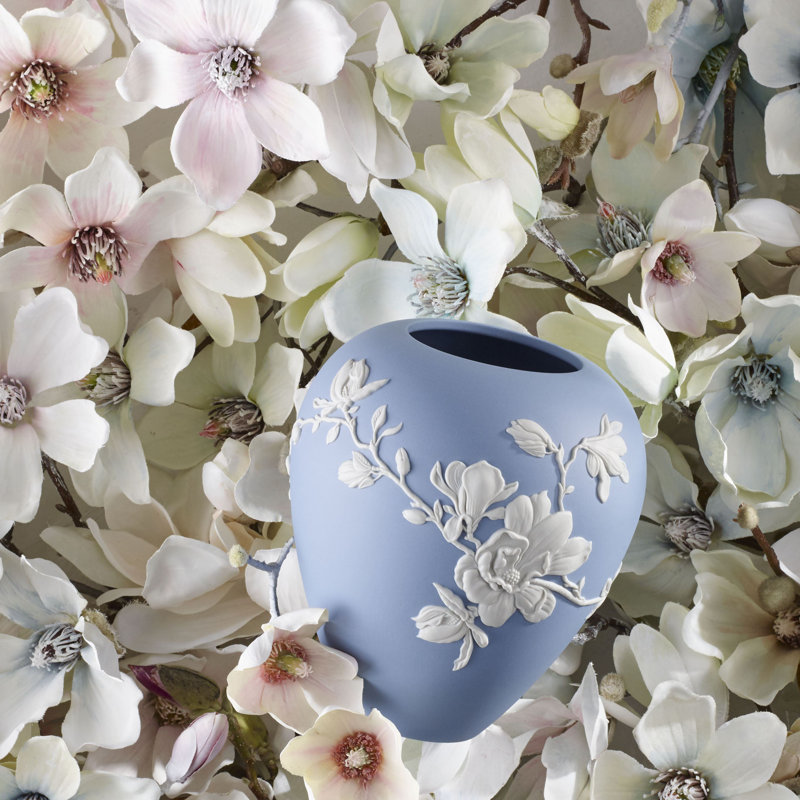 Magnolia Blossom 7.1in Vase