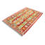Geometric Wool Hand Woven 122cm X 194cm Area Rug