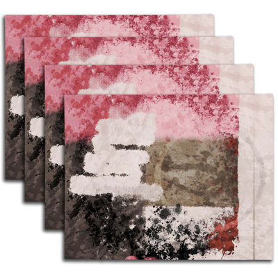 Napperon abstrait en polyester
