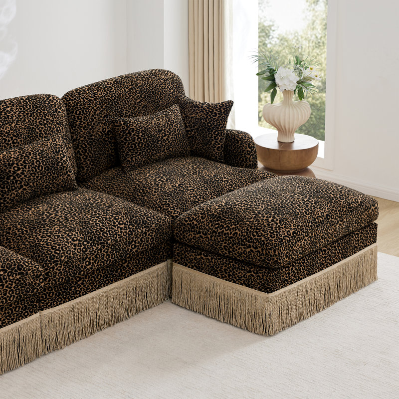 Canapé modulaire Leopard, Brown