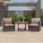 3 Piece Patio Conversation Set with Cushion-2018873044-2018873043