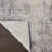 Runner Morones Abstract Machine Made 2'2" x 7'6" Polyester/Polypropylene Area Rug in Blue/Beige
