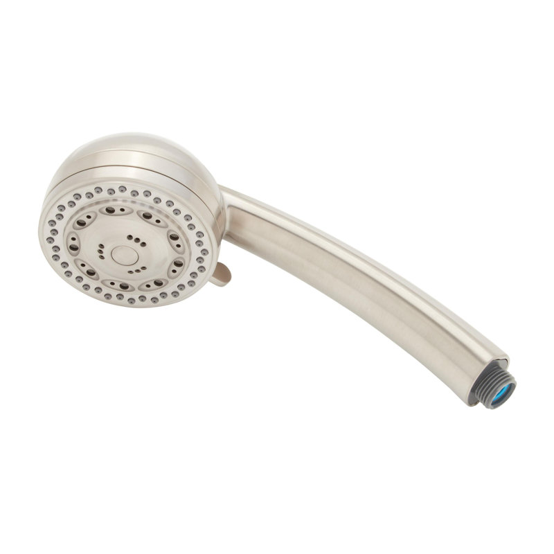 Pomme de douche à main traditionnelle 1,8 gal / min avec aération, Nickel brossé