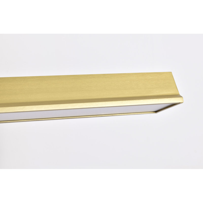 Hazel - Lampe de table à DEL 1 pied - 3 couleurs au choix - Lentille en acrylique, Laiton rétro, 1 600 lumens