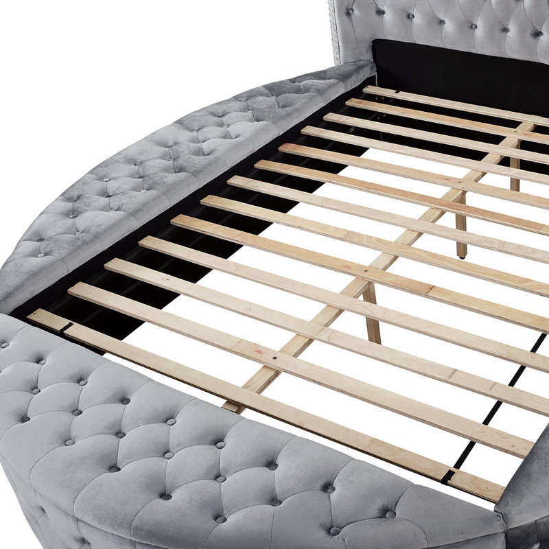 E. Bed, Gray, Queen