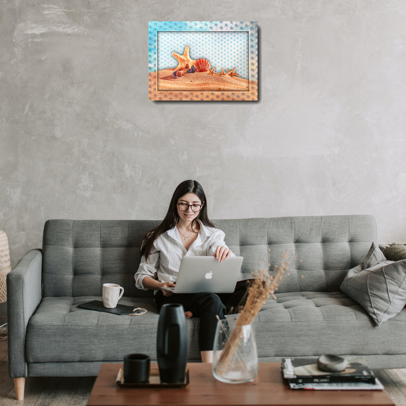 Coastal Wall Decor on Polycarbonate Panel, 16'' H x 16'' W x 0.2'' D