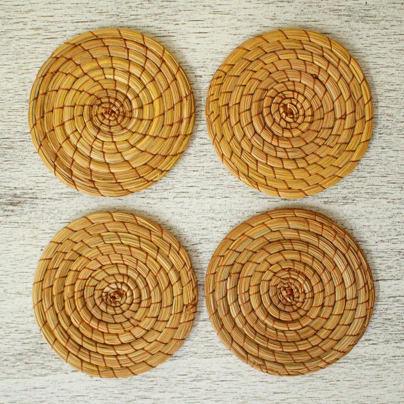 Round 4 Piece Coaster Set