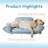 Eberto Faux Leather Pet Bed-550315552