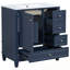 Meuble-lavabo avec lavabo, tablette et trois tiroirs-1997191568
