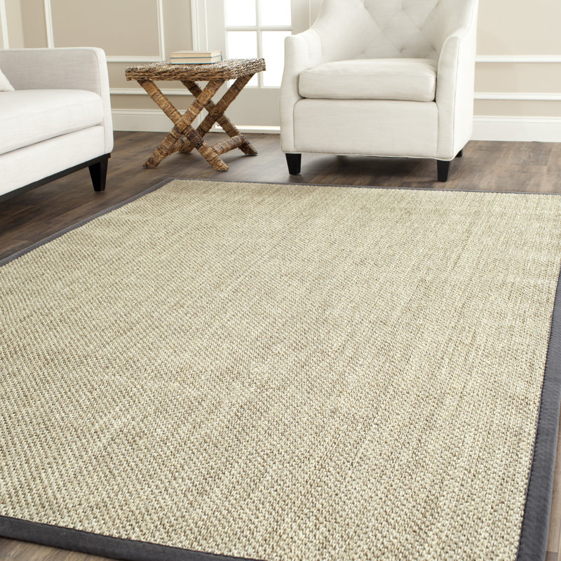 Pellham Plain Hand Hooked Area Rug, Rectangle 122 x 183 cm