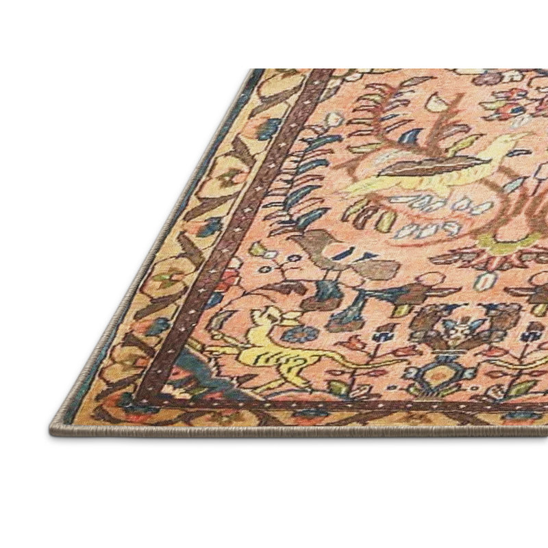 Oriental Indoor Rug, Rectangle 5' x 7'