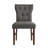 Ast 18.90'' H Tufted Linen Upholstered Side Chair-583017216