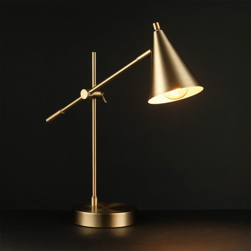 Bevely Adjustable Architect Lamp Lamp, Brass
