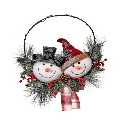 Faux Twig 16.5'' Wreath