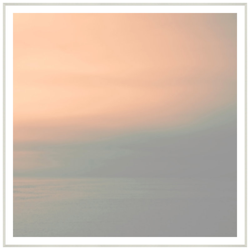 'Ombre Landscape' Framed Graphic Art Print