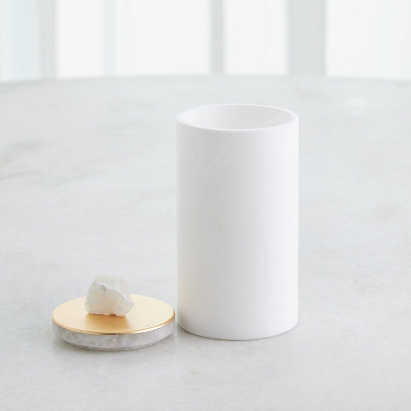Natural Stone Jar, 7"