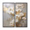 Minimalisme beige et orchidées dorées - orchidées murales, ensemble d'art mural encadré floral beige