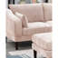 Chaise avec coussin et pieds en bois massif Blush-118282448