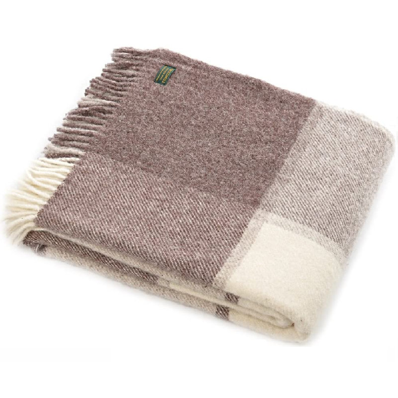 Lifestyle Block Hand Woven Throw Blanket