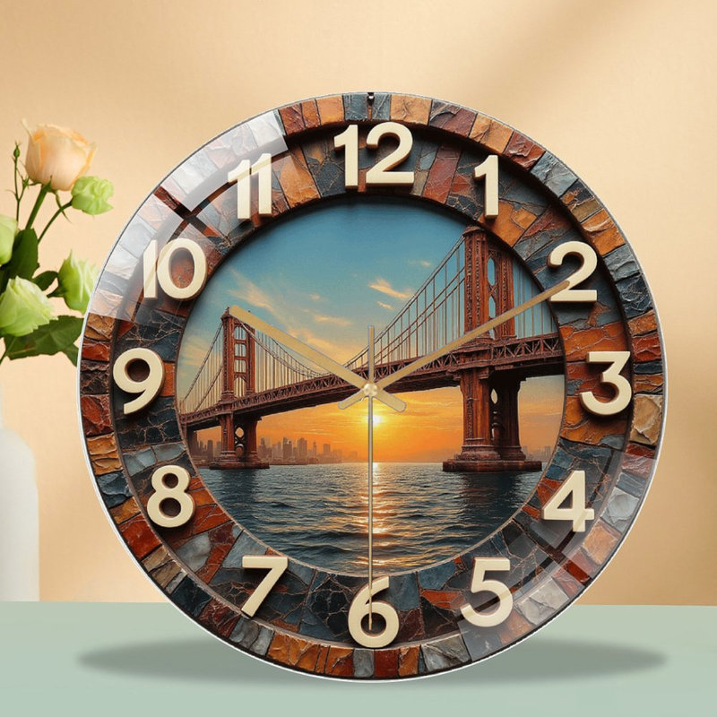 Horloge murale Goldengate Bridge