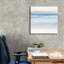 «Serenity Sea» par Chris Paschke, art mural sur toile 26 po x 26 po