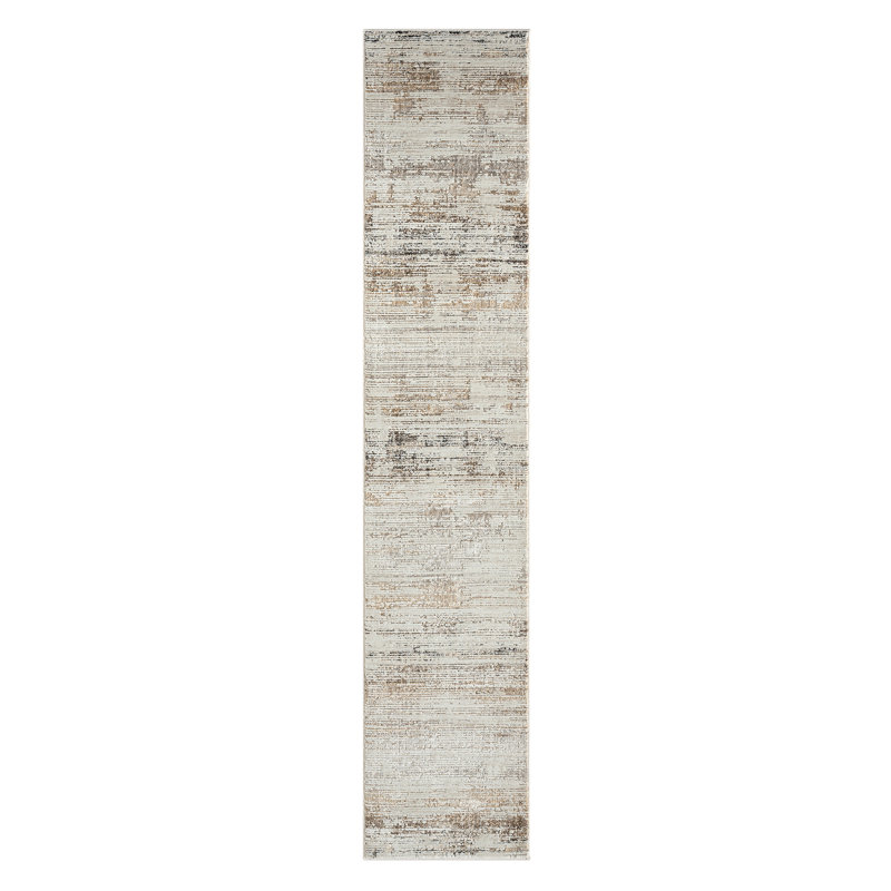 Abstract Indoor Rug, Runner 2' x 8'