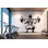 Adhésif décoratif pour salle de gym Home Gym Girl Power Fitness citation Decor Workout Art vinyle autocollants muraux pour salle de bain