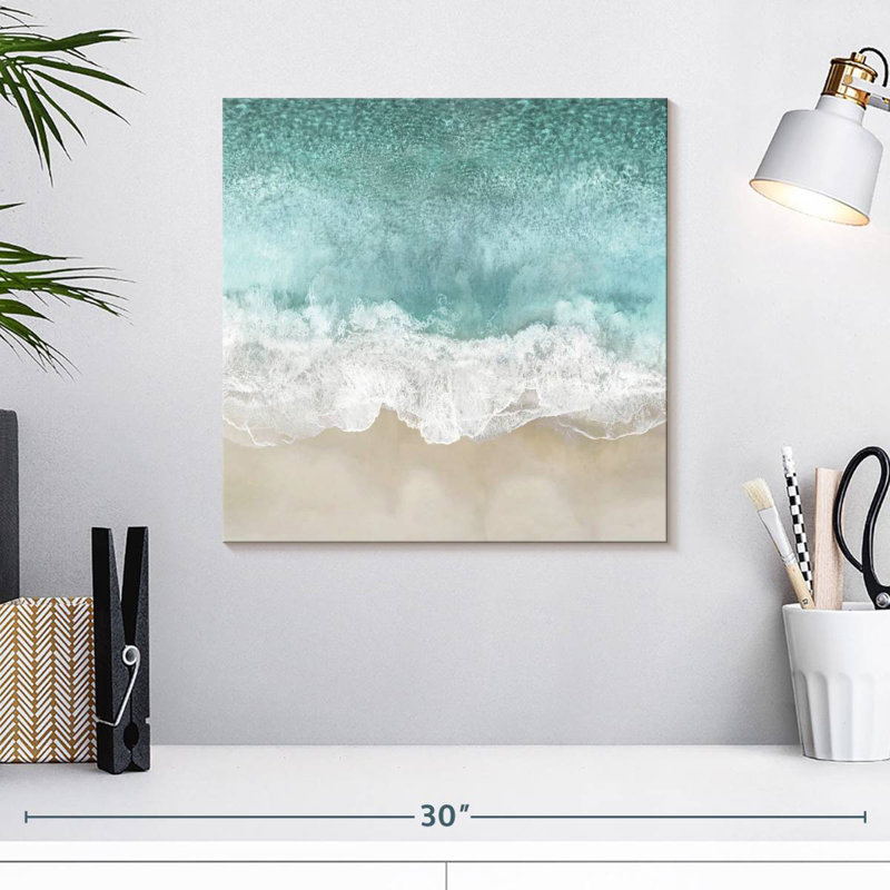 Gillard Ocean Waves I, 16" H x 16" W