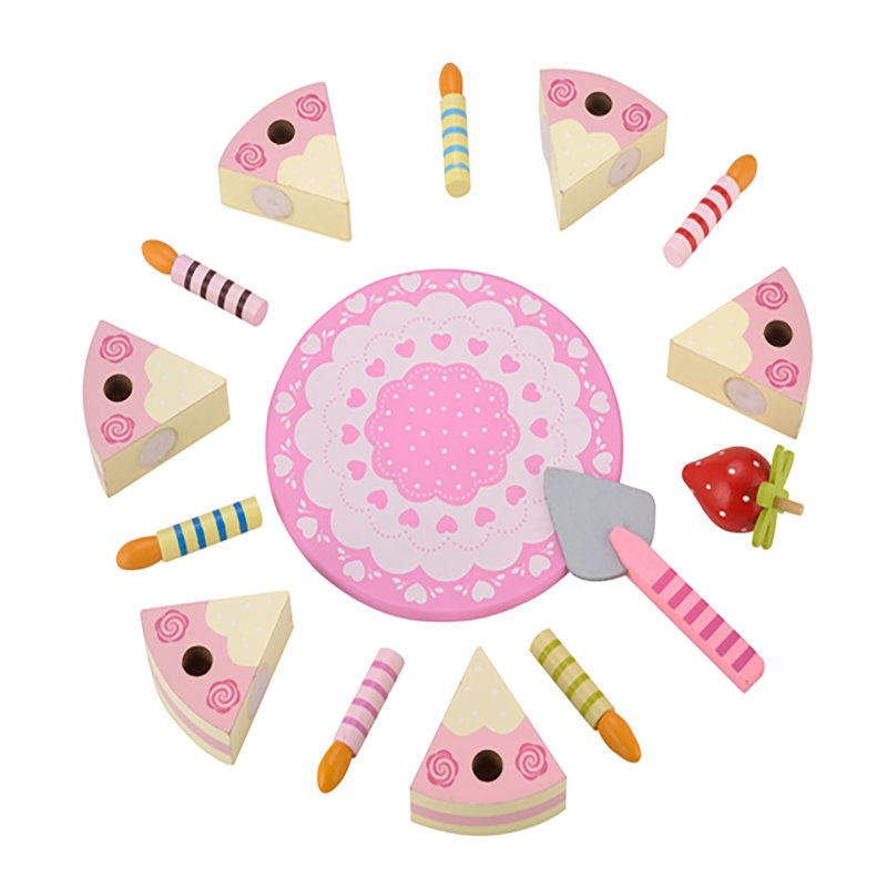 Little Baker Wooden Birthday Cake Play Food