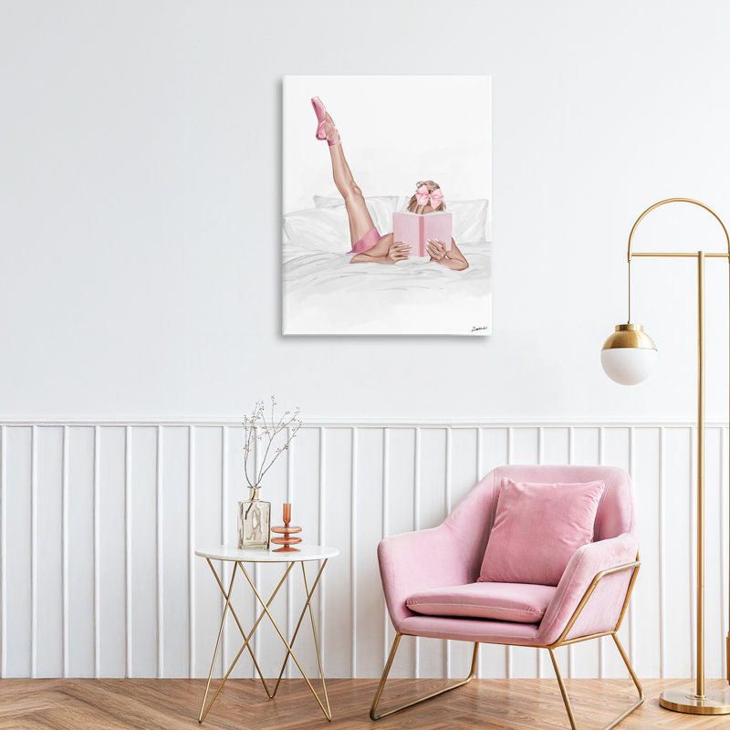 Ballerine, lecture sur toile, conception de Ziwei Li, H 20 po x l 16 po