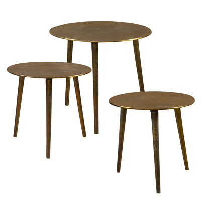 Tables gigognes 3 pièces Linda
