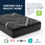 Matelas hybride rafraîchissant en mousse à mémoire de forme graphène 14 po-53134492