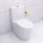 Matte Elongated Dual-Flush Comfort Height Toilet-114280098