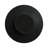 Textured Metal Pedestal Accent Tray for Home Decor - Decorative Coffee Table Centerpiece Display for Dining Entryway Organizer - 14", Black