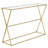 Sabrina 45'' Glass Top Console Table-241436407