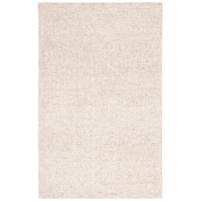 Tapis brun clair / ivoire Hudhaifa 105