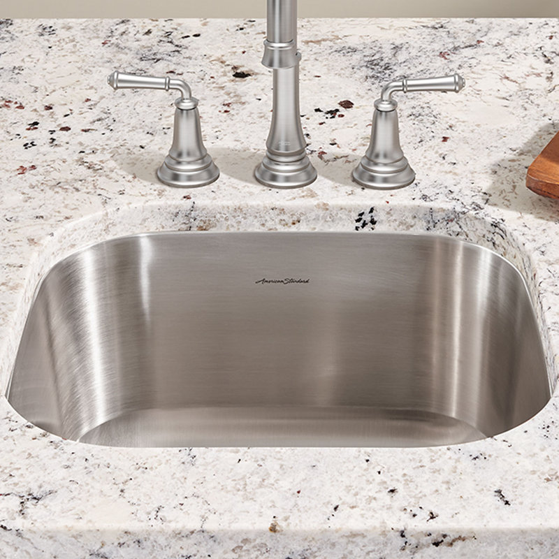 Portsmouth 17.88 " L Undermount Single Bowl Stainless Steel Kitchen Sink
