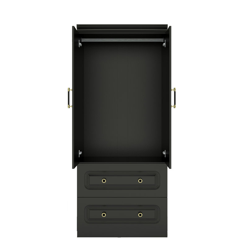 Armoire-penderie autoportante avec miroir et acrylique, armoire de rangement moderne pour le rangement
