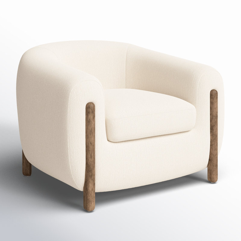Lyla Barrel Chair, Kerbey Ivory