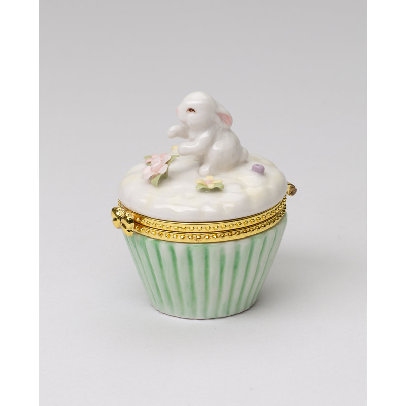 Derrian Handmade Porcelain China Decorative Box